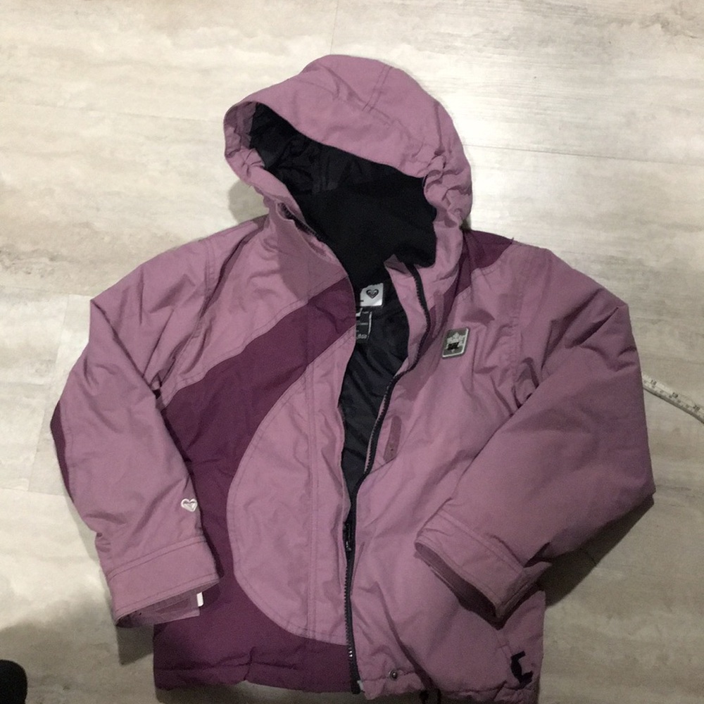 Girls ski snow jacket
